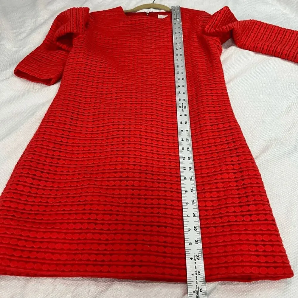 Kate‎ Spade Ashby Blood Orange Half Sleeve Dress Sz 4 Womens
